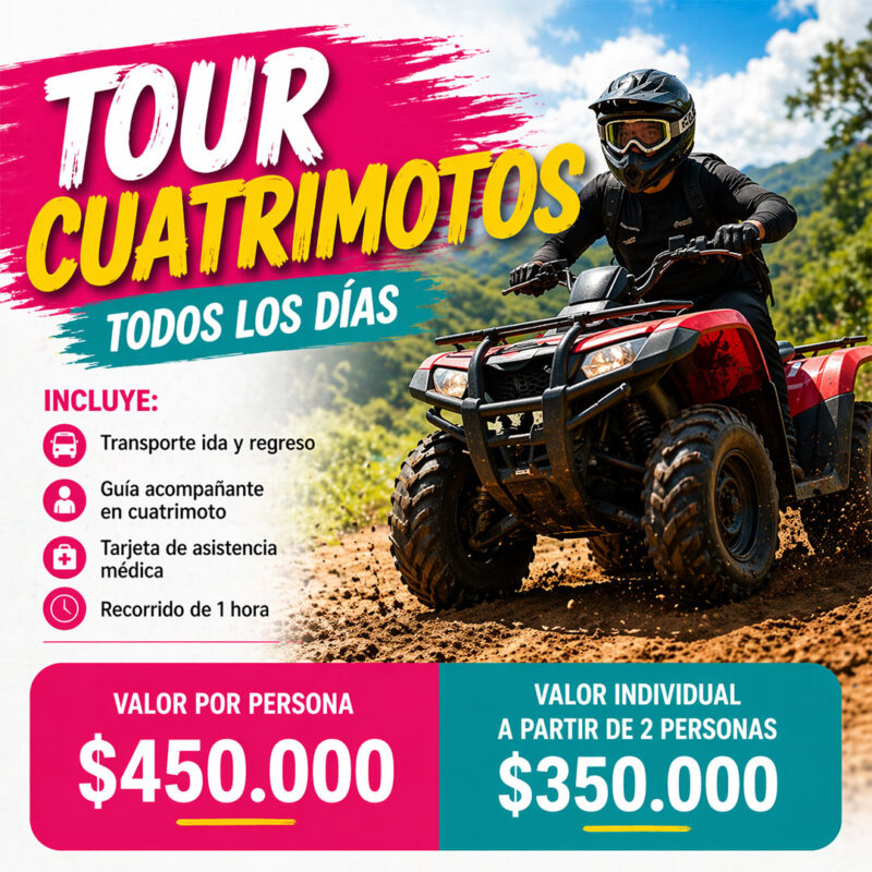 Tour en Cuatrimotos